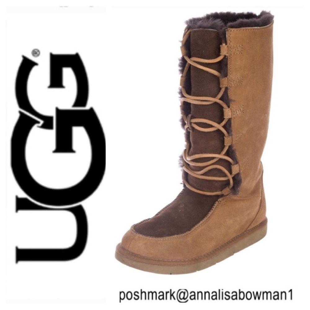 ⭐️UGG Whitley Lace Up Tall Boot size 5